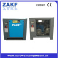 Lubricated 8bar 7.5hp / 5.5kw belt driven professional screw air compressor manufacturer